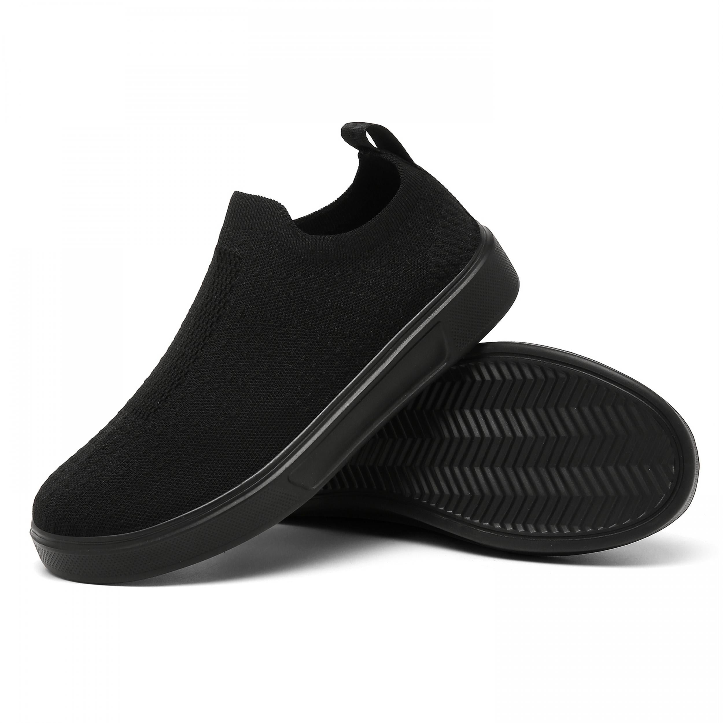 Solid Mesh Lightweight Woven Shoes Breathable Non Slip Running Shoes