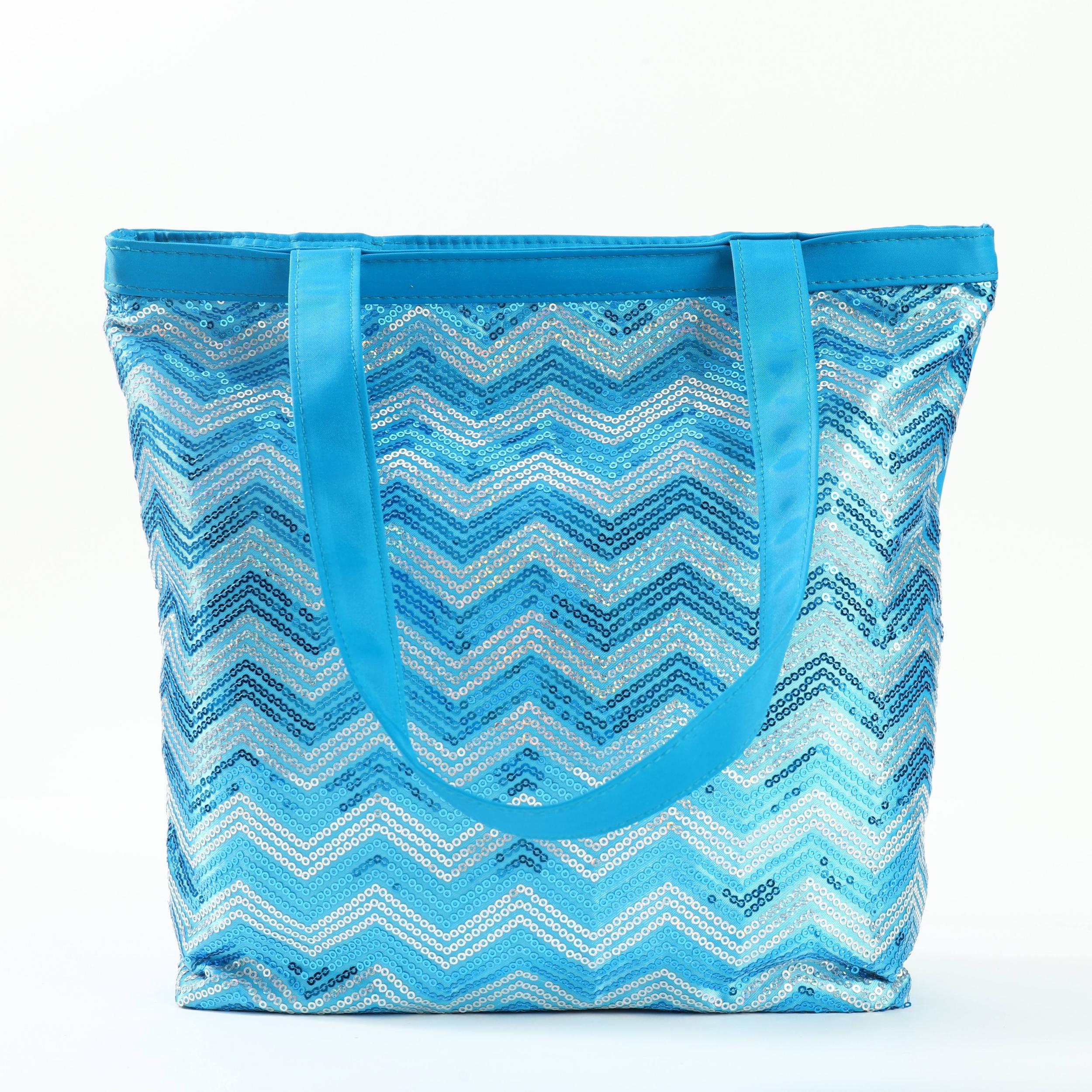 Girls Sequin Dance Duffle Bag Shoulder Waterproof Tote Bag