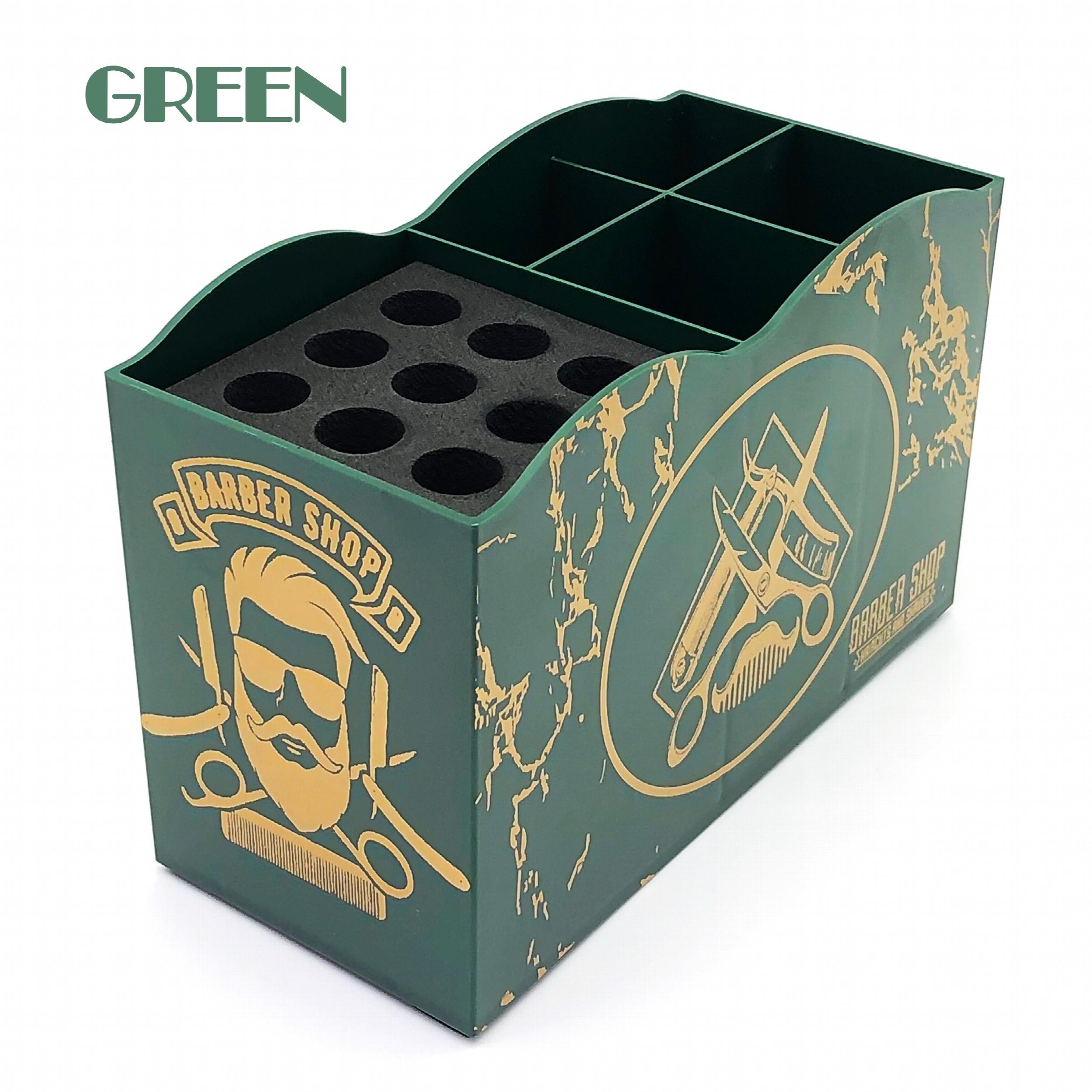 Barber Scissors Holder Box Professional Salon Hairdressing Scissors Rack