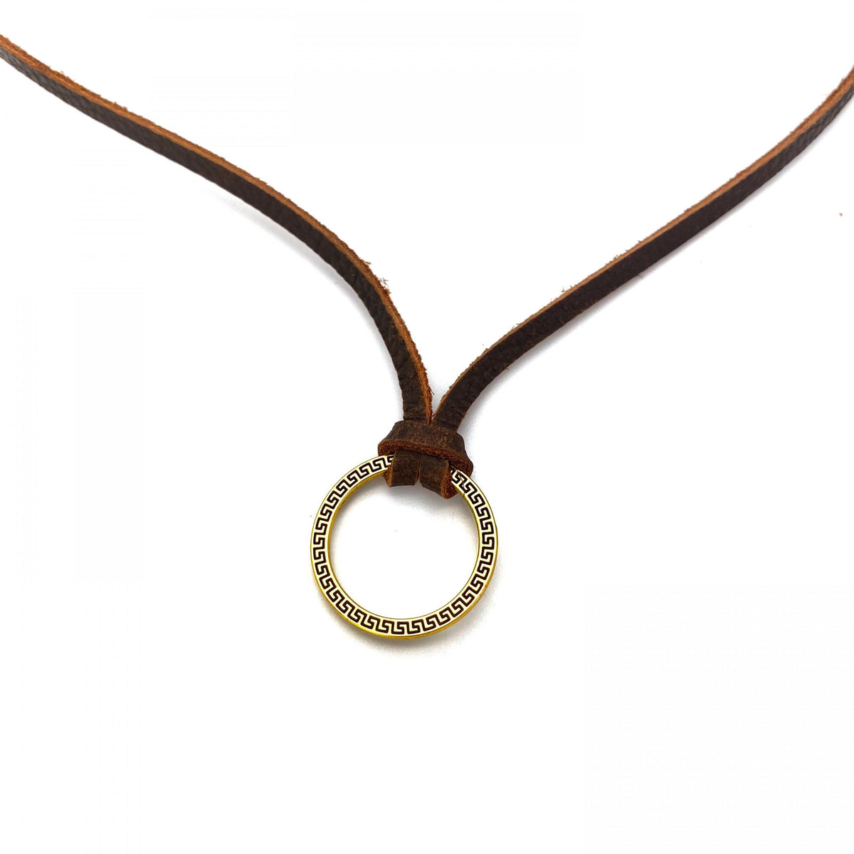 Retro Adjustable Leather Necklace for Sunglasses