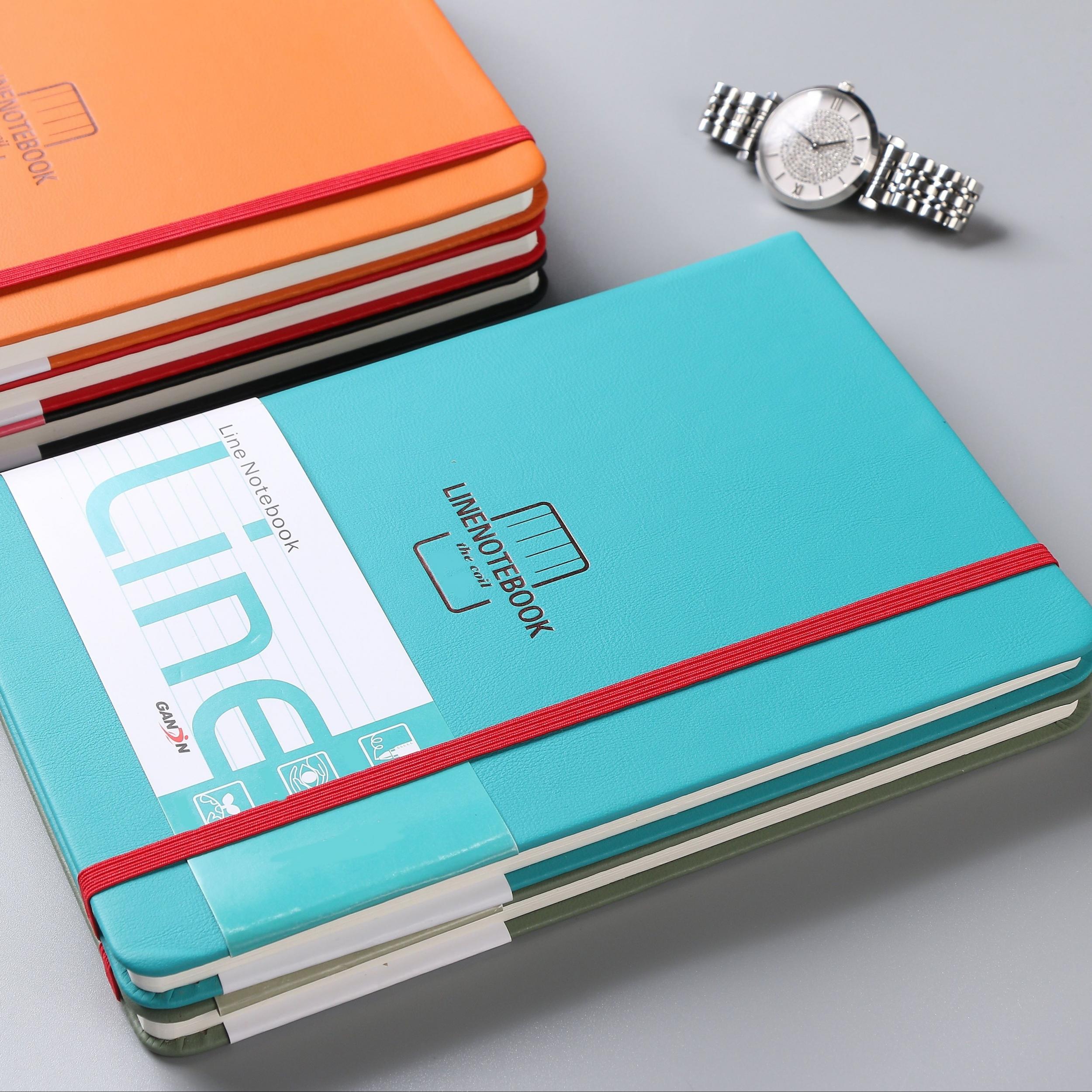 Stylish Strapped Notebook for Class Notes Journaling Business Meetings