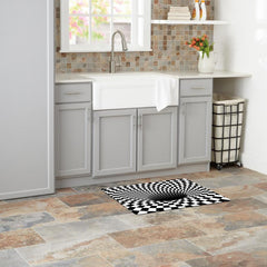 3D Geometric Optical Front Door Floor Mat