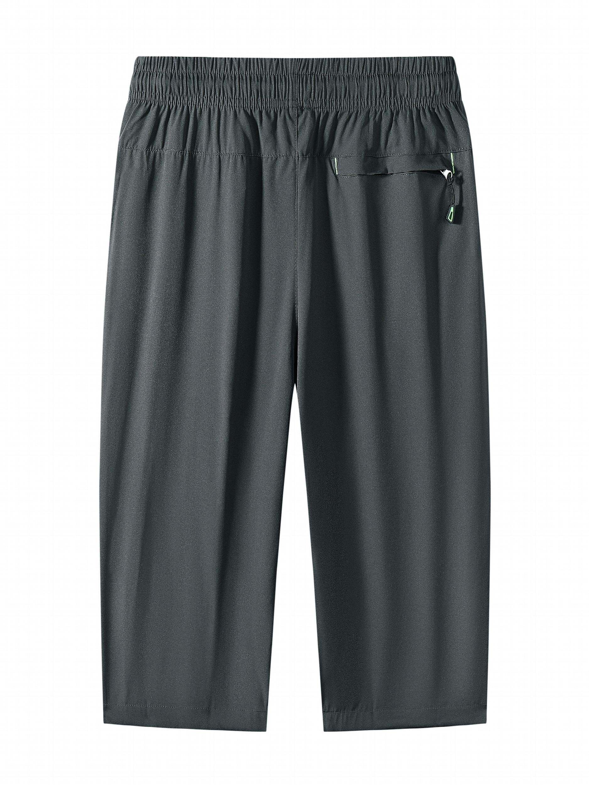 Kids Casual Drawstring Cropped Shorts