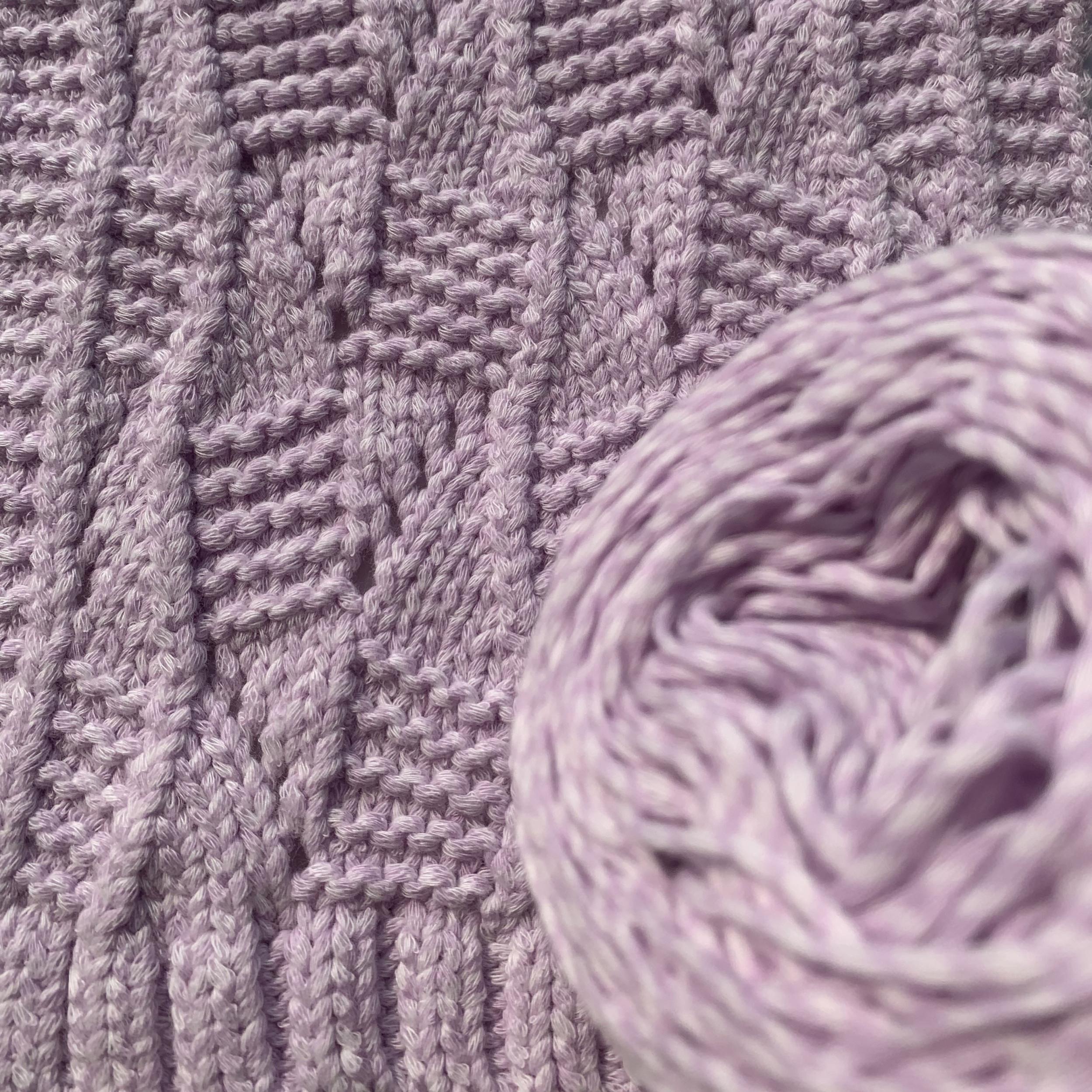 Medium Thick Ribbon Yarn for DIY Knitting/Crocheting - Cotton/Nylon Blend