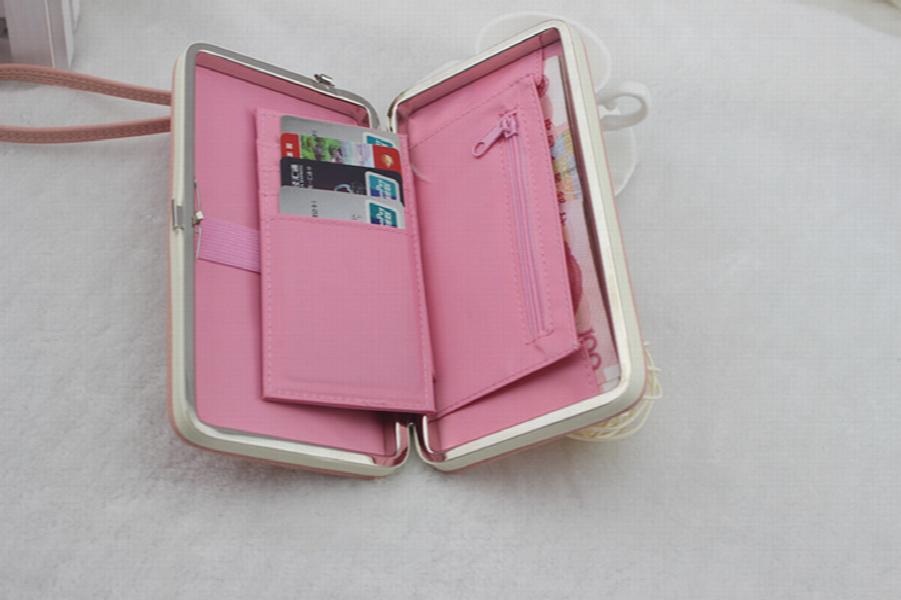 Large Capacity Wallet for Women Vertical Mobile Phone Bag