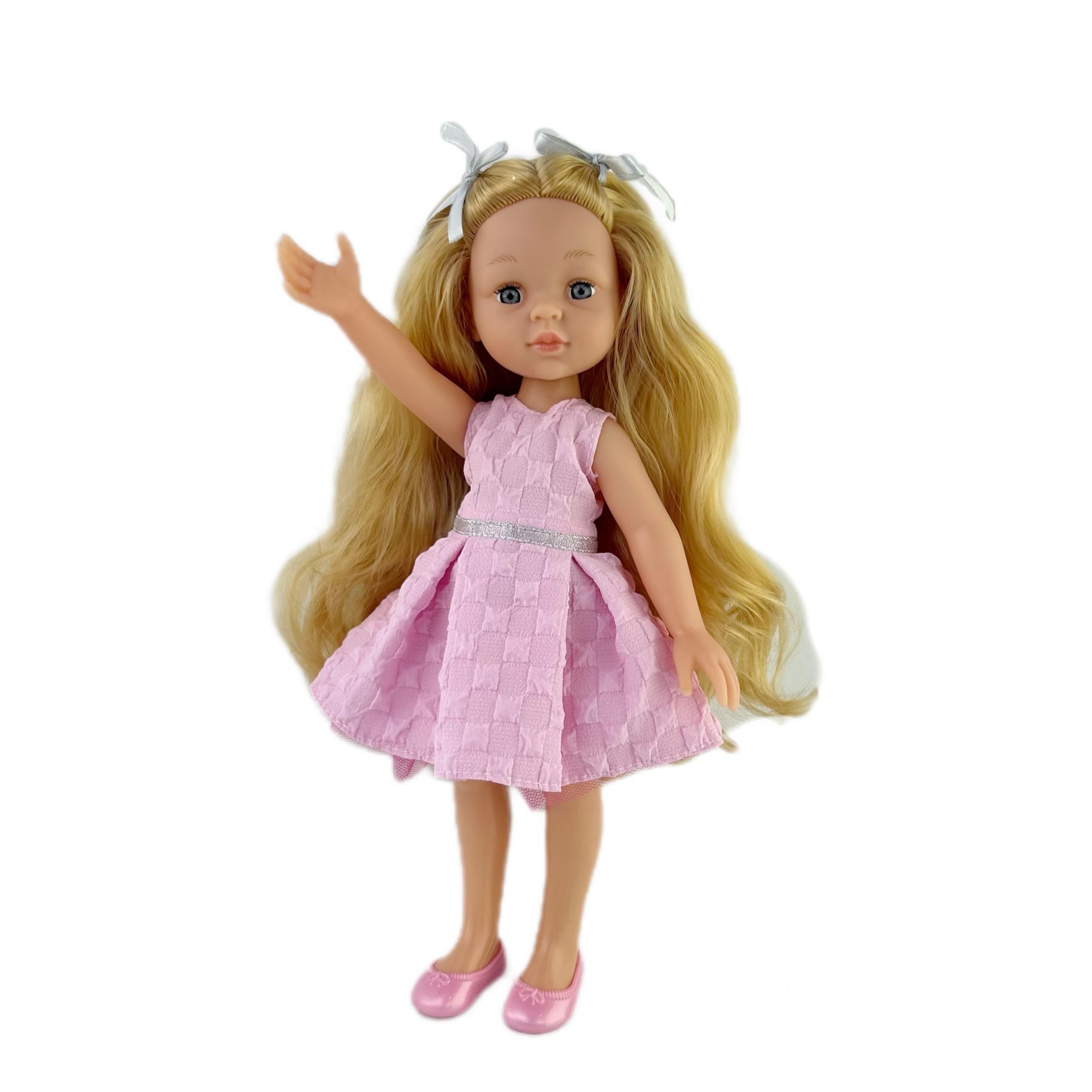 12 Inch Doll with Comb Animal Handbag Accessory Bag