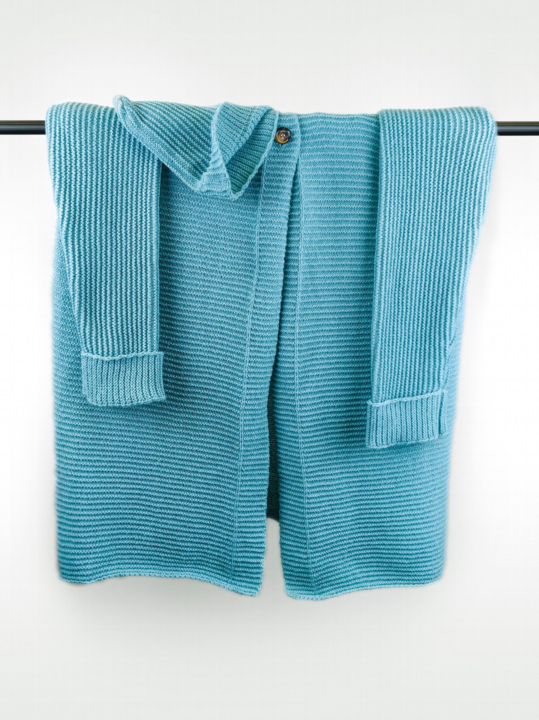  Solid Button Up Hooded Cardigan