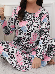  Allover Print Lounge Set