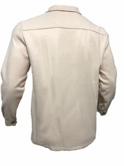 Stylish Retro Coat Jacket for Men Button Up Lapel Dual Pockets