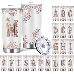 Baroque Style 20oz Stainless Steel Cold Coffee Travel Cup