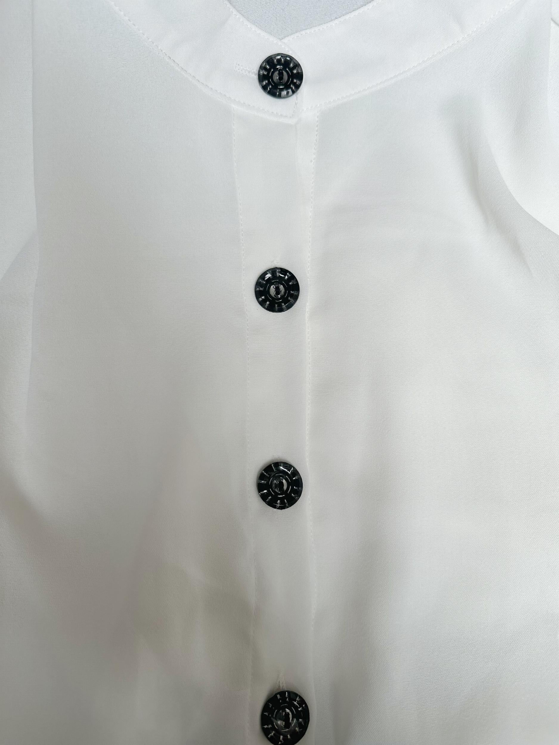 Solid Button Up Long Sleeve Mock Neck Shirt Dress
