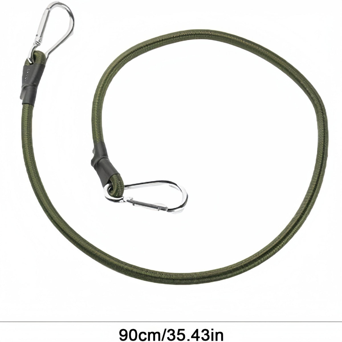 Elastic Rope Carabiner Tie Down Straps for Outdoor Tent Camping