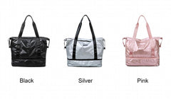 Waterproof Oxford Dry Wet Women Trip Handbag Gym Bag