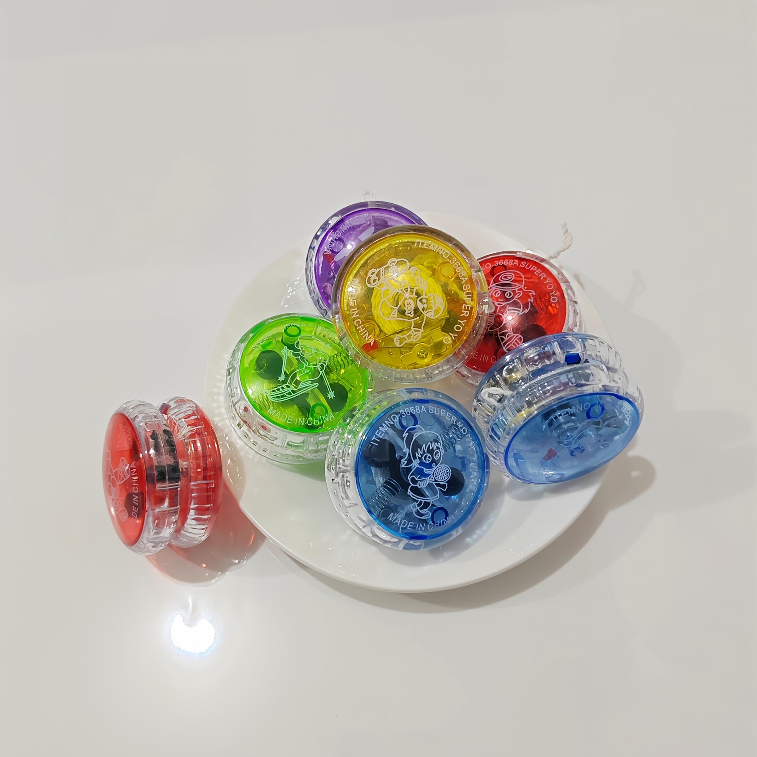 Colorful Glowing Bouncy Ball for Classroom Prize Christmas Halloween