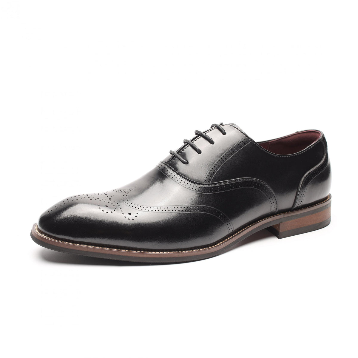 Boys Low Top Lace Up Oxford Shoes Non Slip Dress Shoes