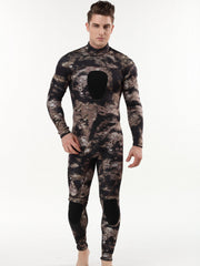 3mm Men's Skinny Fit Tie Dye Long Sleeve Diving Suit
