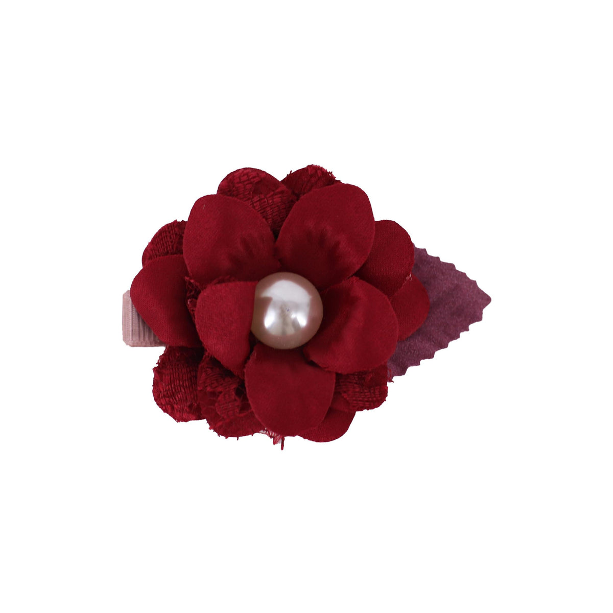 Mesh Flower Hair Clips Decorative Hair Accessories Holiday Gift For Girls