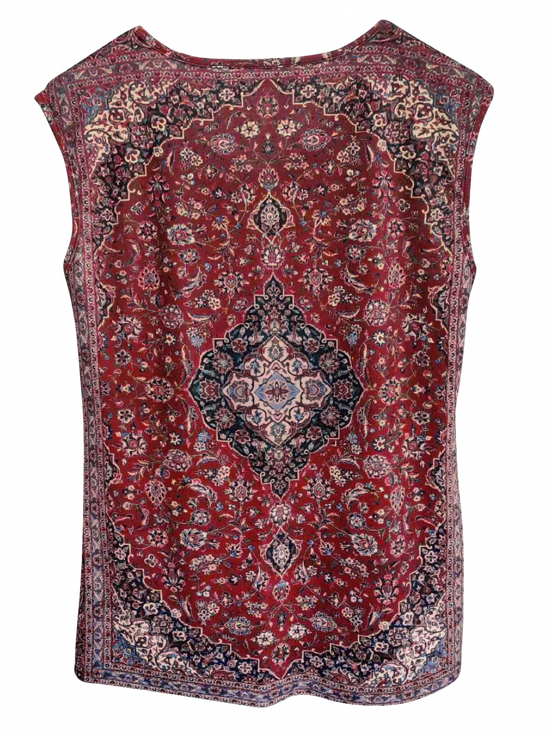 Floral Print Tank Top Summer Sleeveless Casual Top