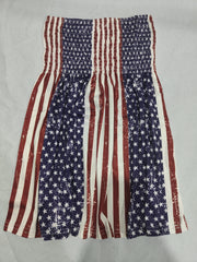Shirred Tube Top Summer Women's Clothing