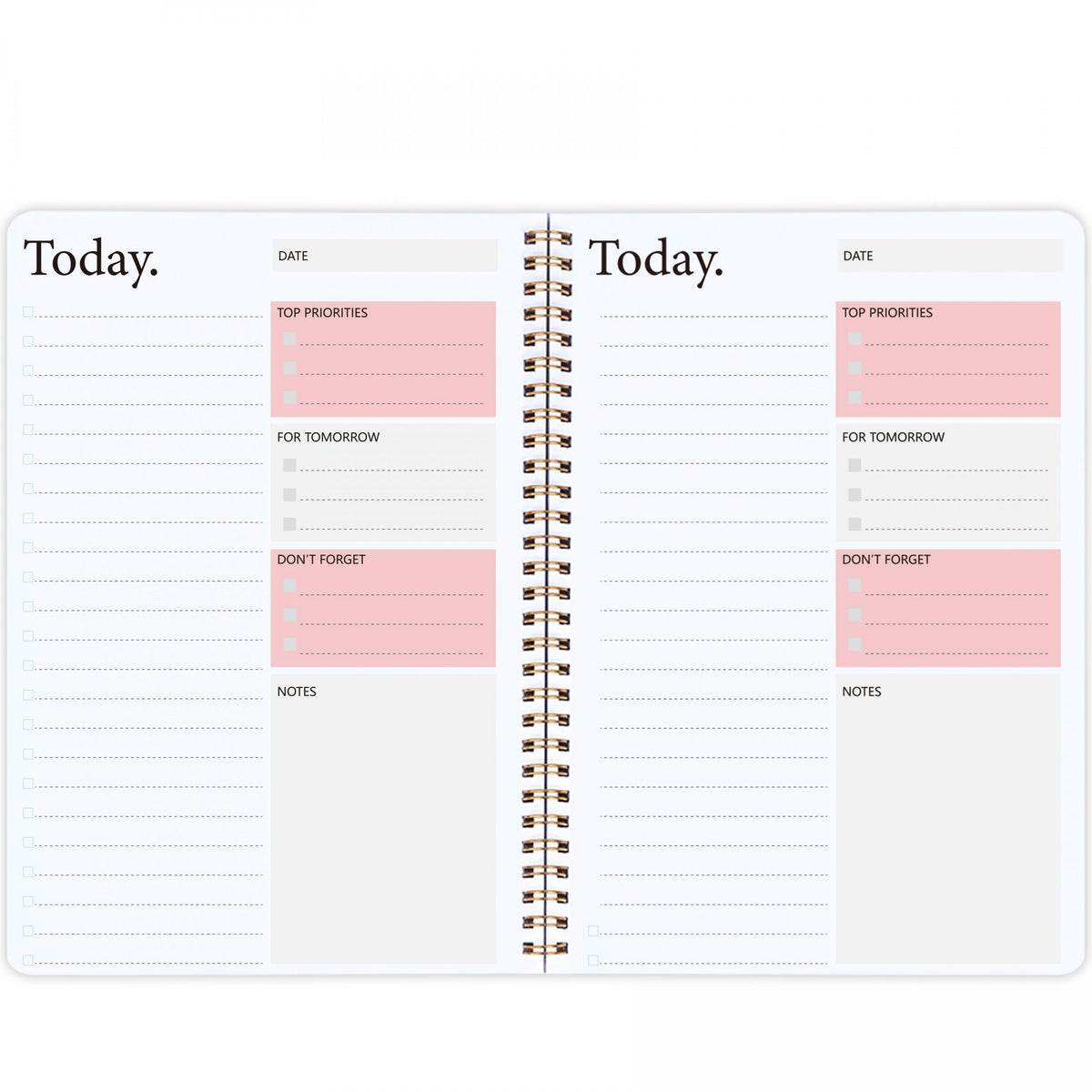 1pc Daily Planner Unlock Your Productivity 52 Page
