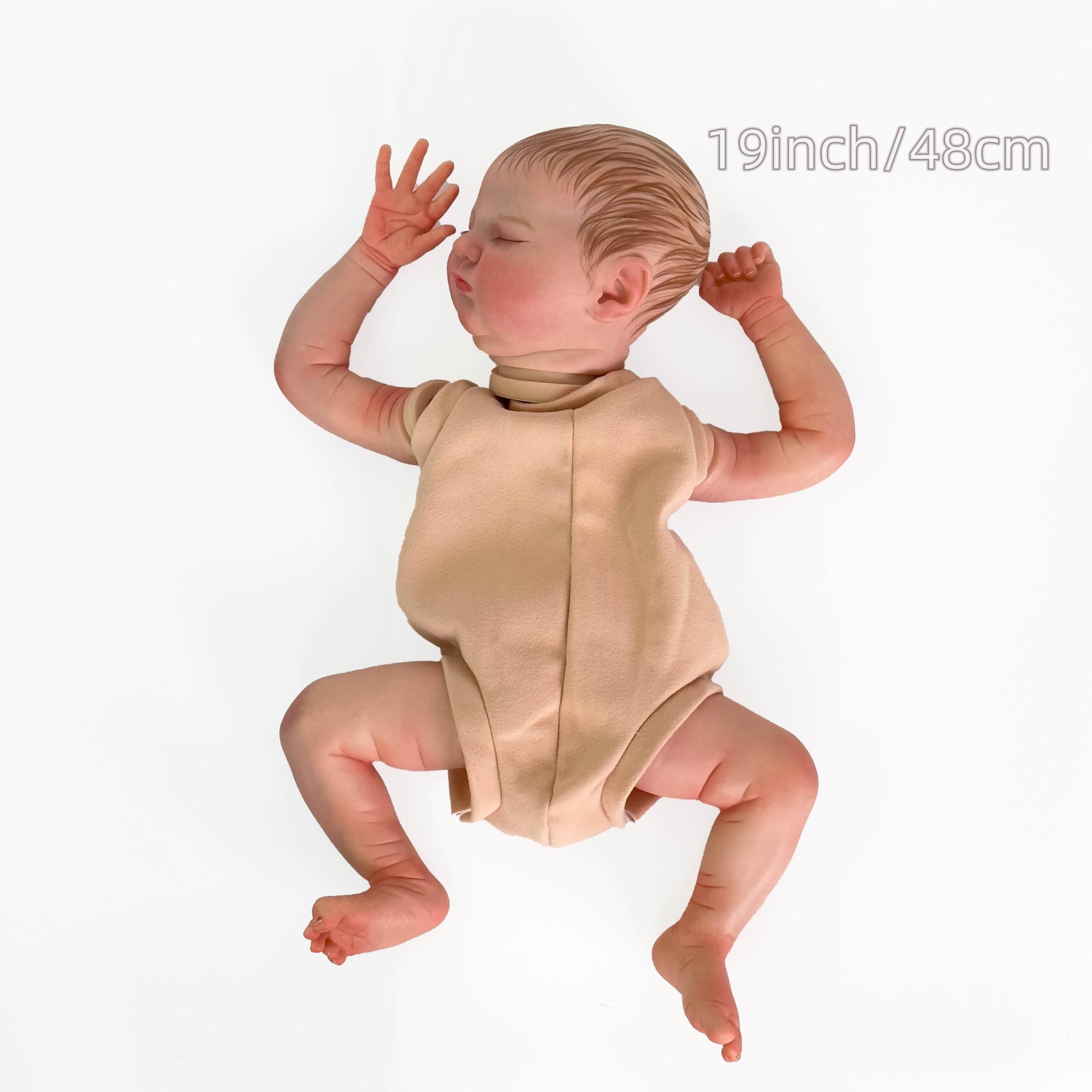 19 Inch Finished Sleeping Doll DIY Kit