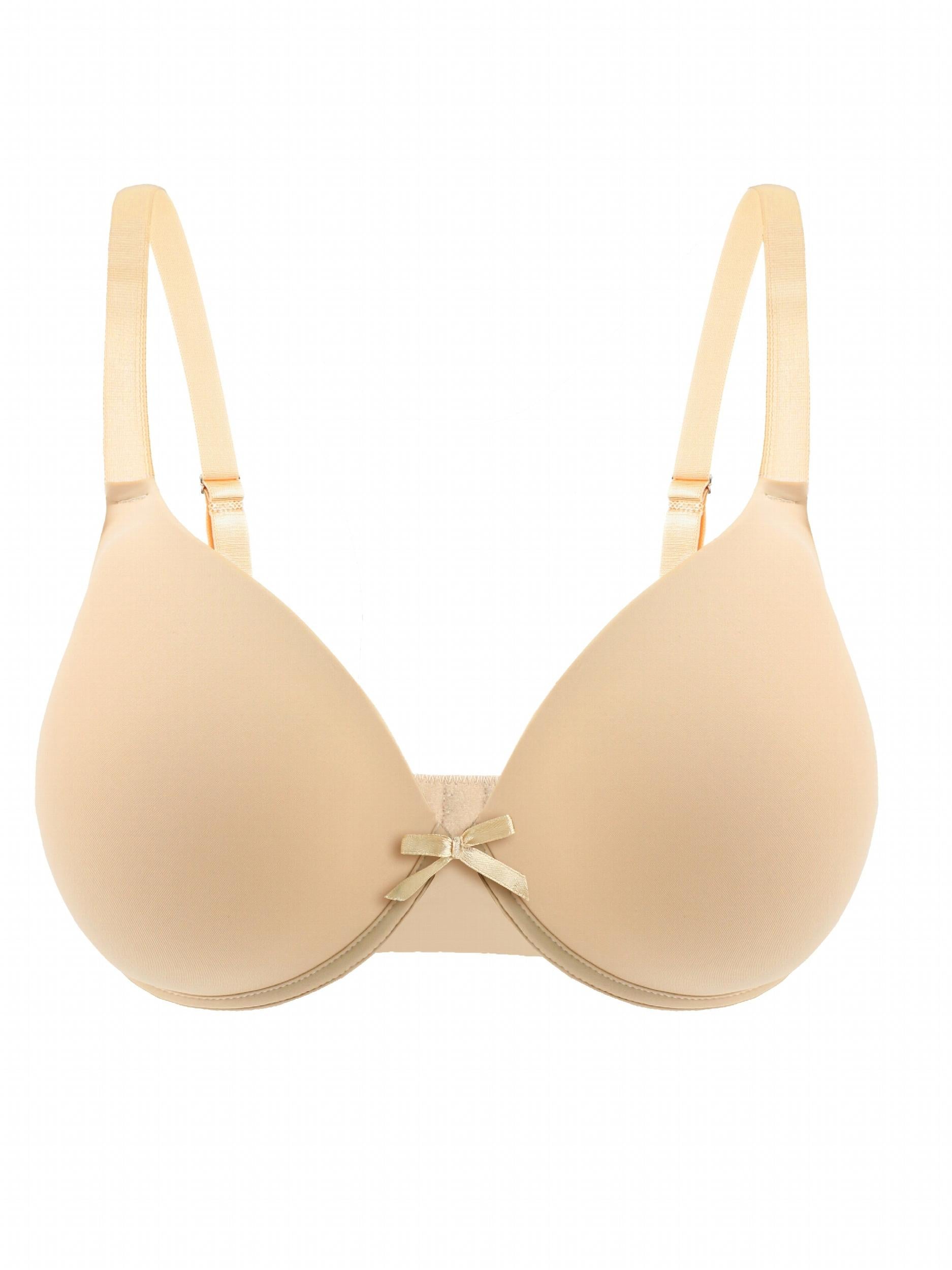  Bra Lace Bow Front Padded Full Cover Bralette