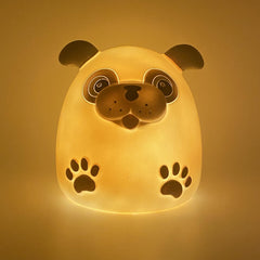 Children's Dog LED Night Light for Bedside, Bedroom Sleep Light