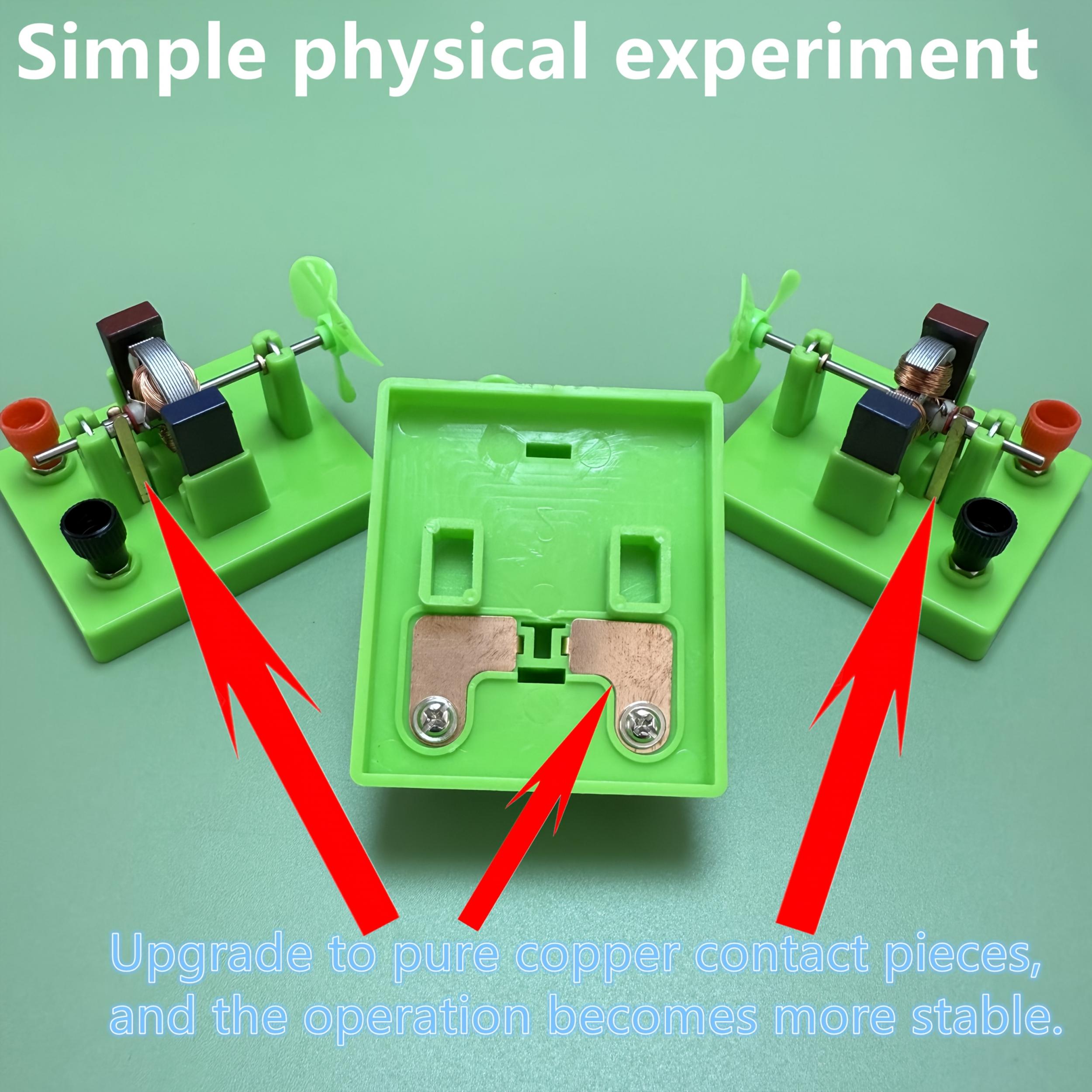 Educational DC Motor Model Kit Physics Experiment Kit