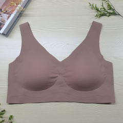  Sports Bra Seamless Padded High Stretch Bralette