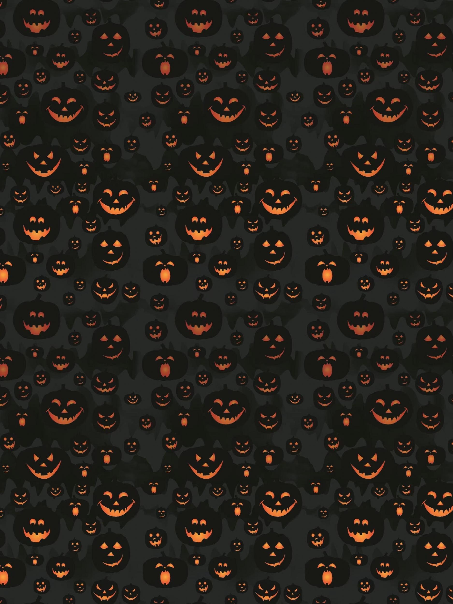  Halloween Leggings Pumpkin Print Casual Leggings
