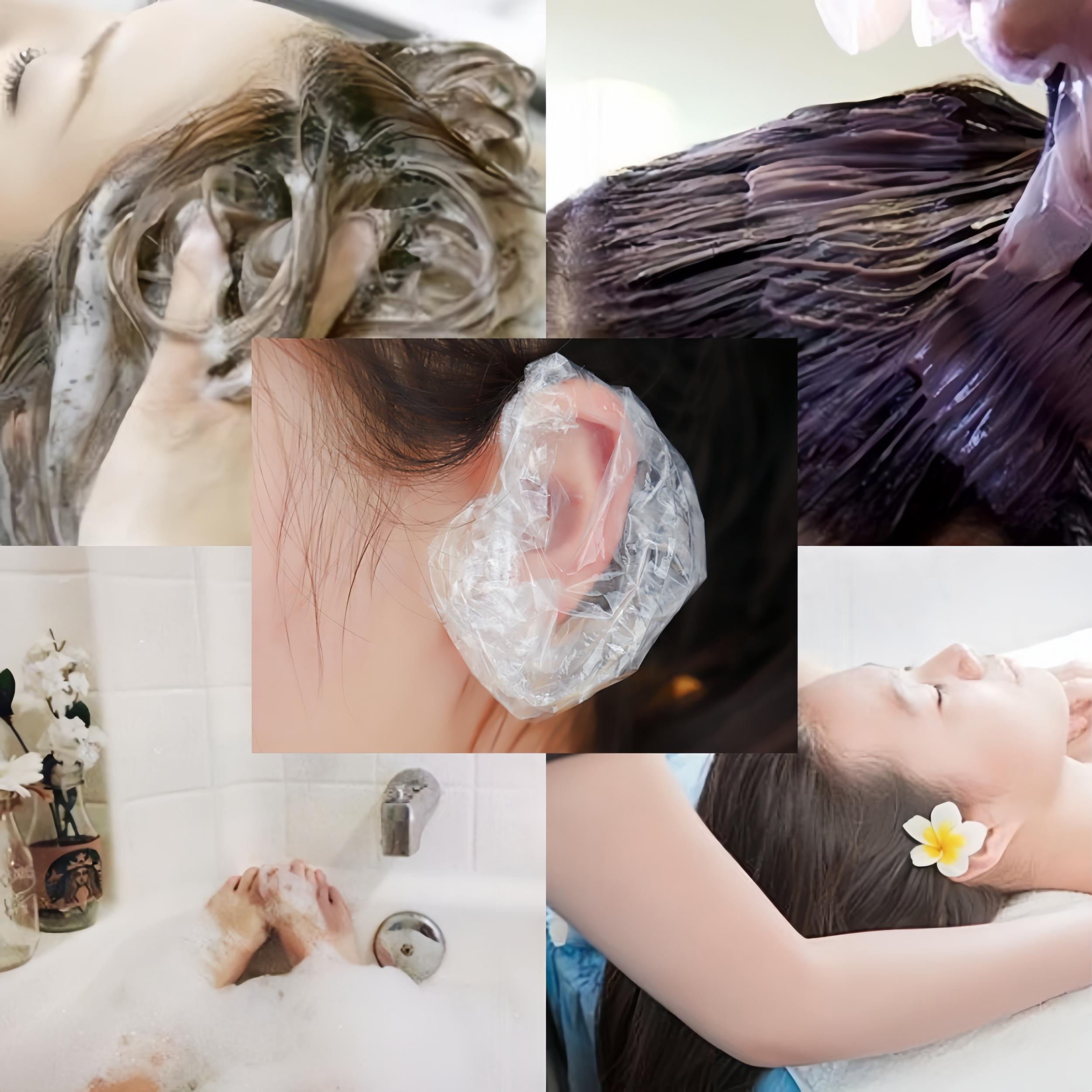 50pcs Disposable Ear Covers for Ear Piercing Hair Washing