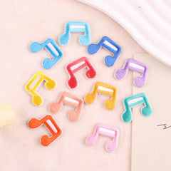 11pcs Embroidered Music Note Patch DIY Iron on Style