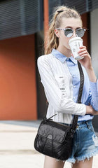 Women's Soft PU Leather Crossbody Bag