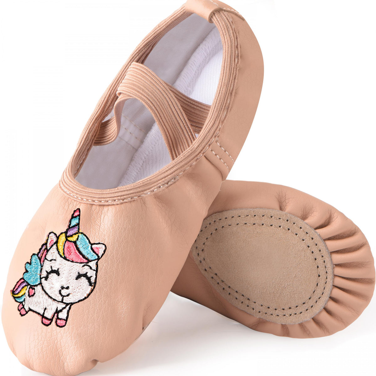 Girls Lightweight Ballet Shoes for Dancing & Yoga