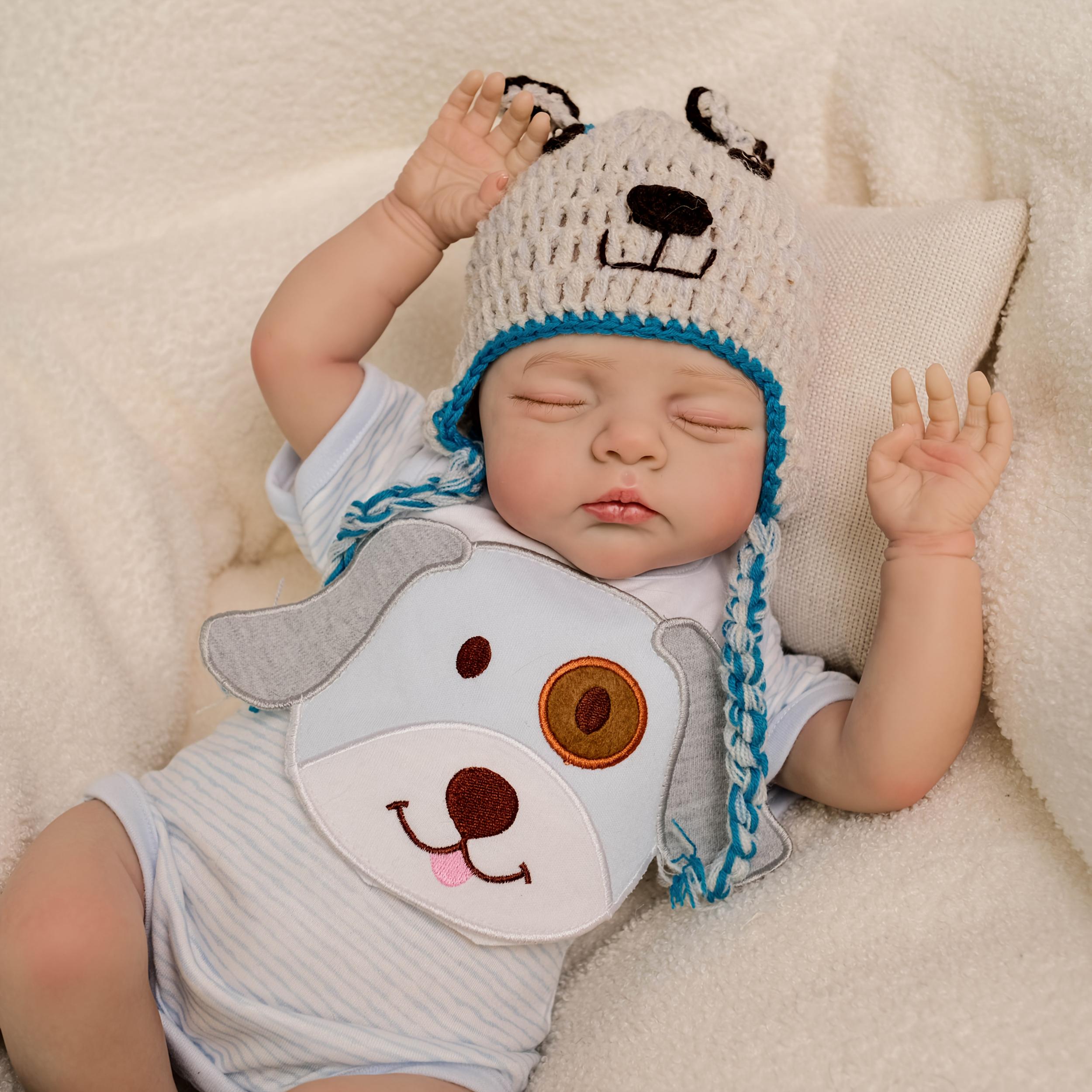 Handcrafted Reborn Baby Doll with Cloth Body - Realistic & Pink Options