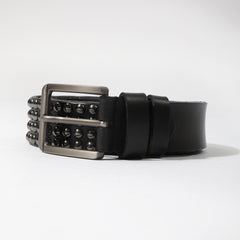 Men's PU Leather Punk Rivet Head Belt