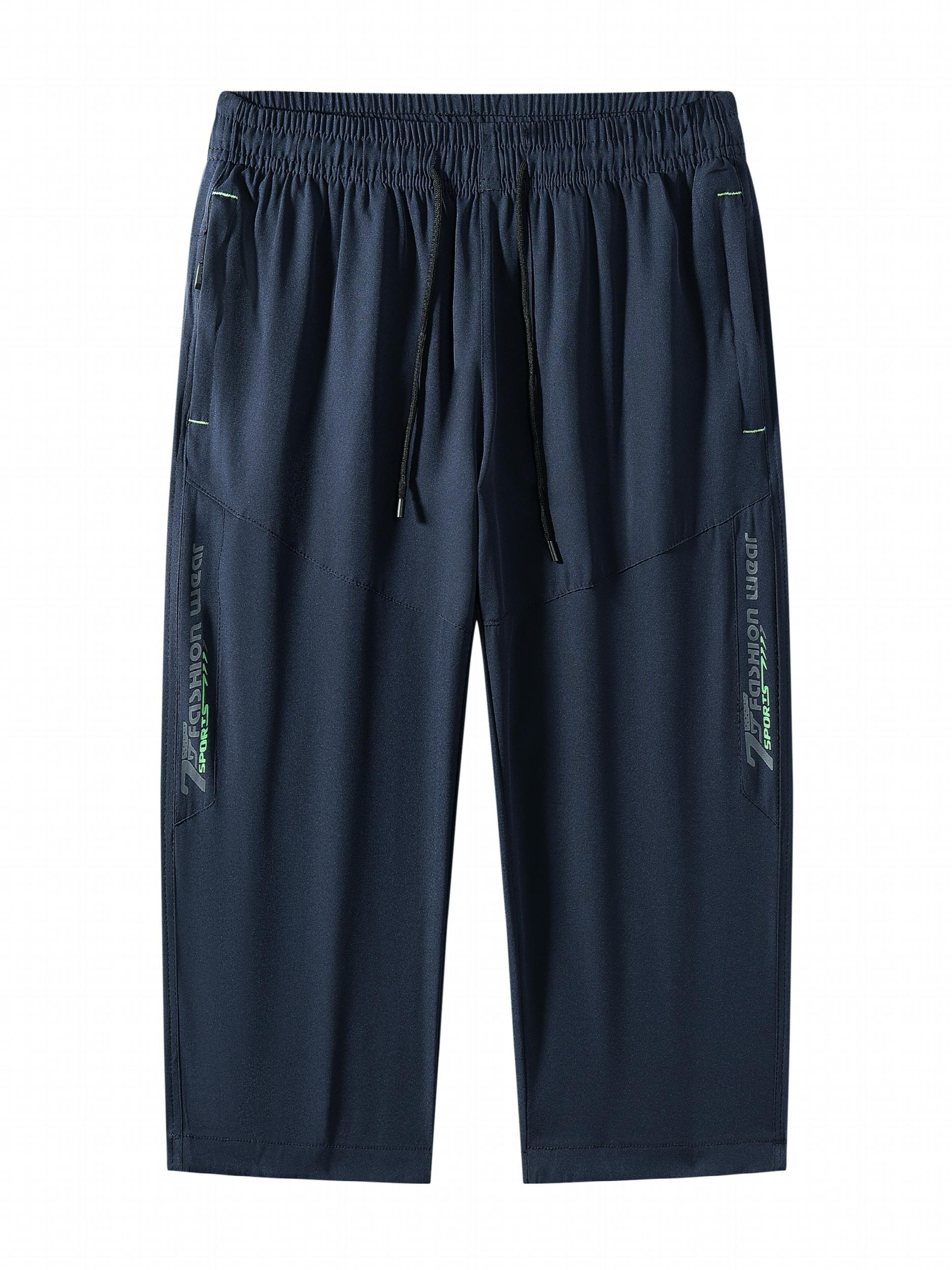 Kids Casual Drawstring Cropped Shorts
