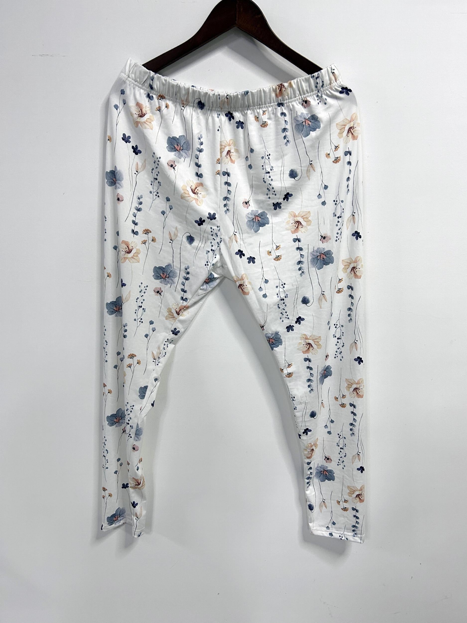  High Rise Floral Print Leggings