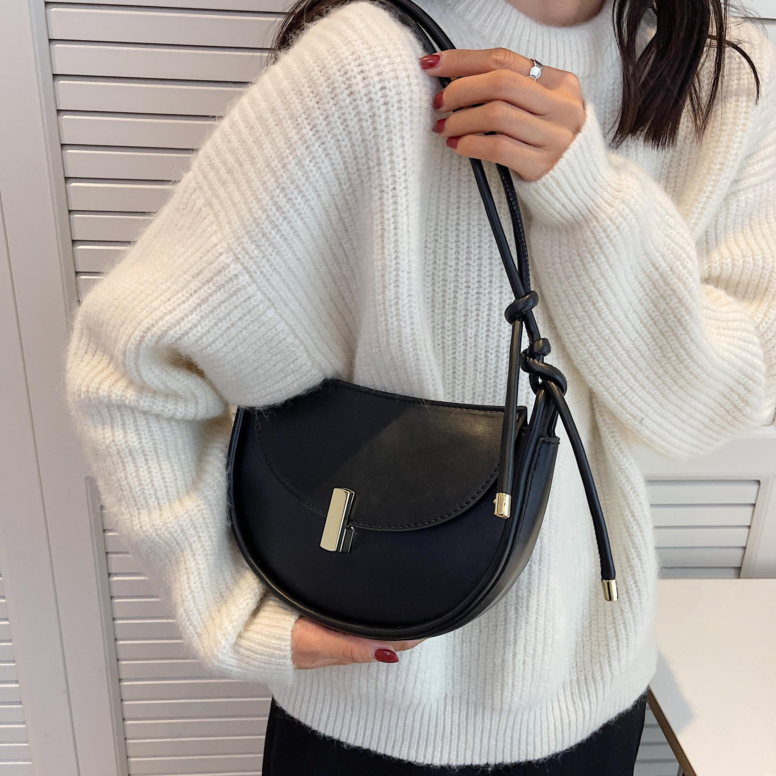 LEFTSIDE Crossbody Shoulder Bag Women Leather Handbag