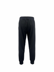  Solid Mesh High Stretch Tapered Leg Trousers