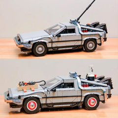 1872pcs Time Machine Building Blocks Construction Car Bricks Toys