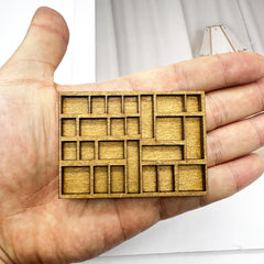 Dollhouse Accessories Mini Shelf Stones 1:12 Scale Bookshelf Decoration