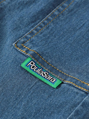 Boys Summer Denim Shorts Elastic Waist Casual Stretch