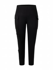  High Rise Cargo Skinny Trousers