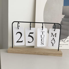 Creative DIY Desktop Calendar Office Decoration Holiday Calendar