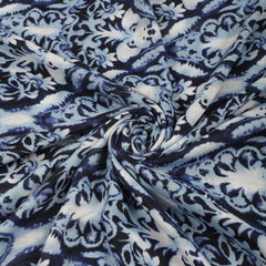 Men's Floral Ethnic Tassel Shawl Scarf