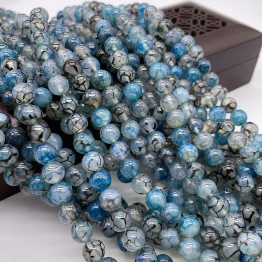 6mm Natural Stone Beads Jewelry Making DIY Bracelet Necklace