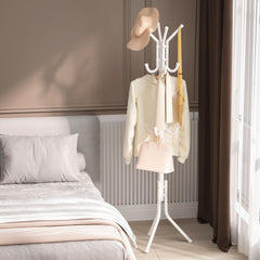 Clothes Hanging Storage Rack for Hats Coats Bags Scarves