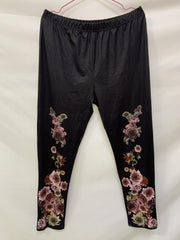  Floral Print High Rise Leggings