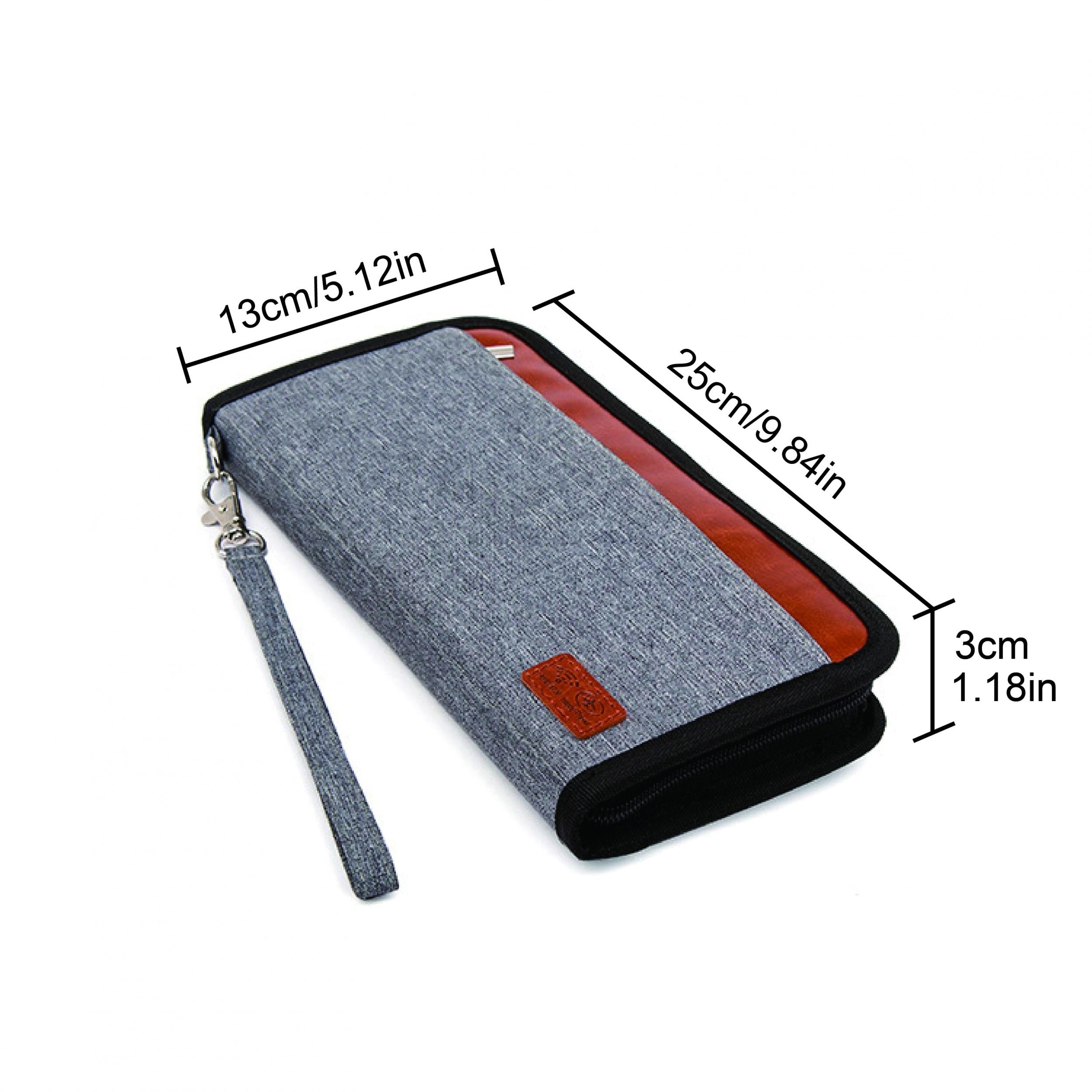 Anti Theft Brush Storage Bag RFID Coin Purse